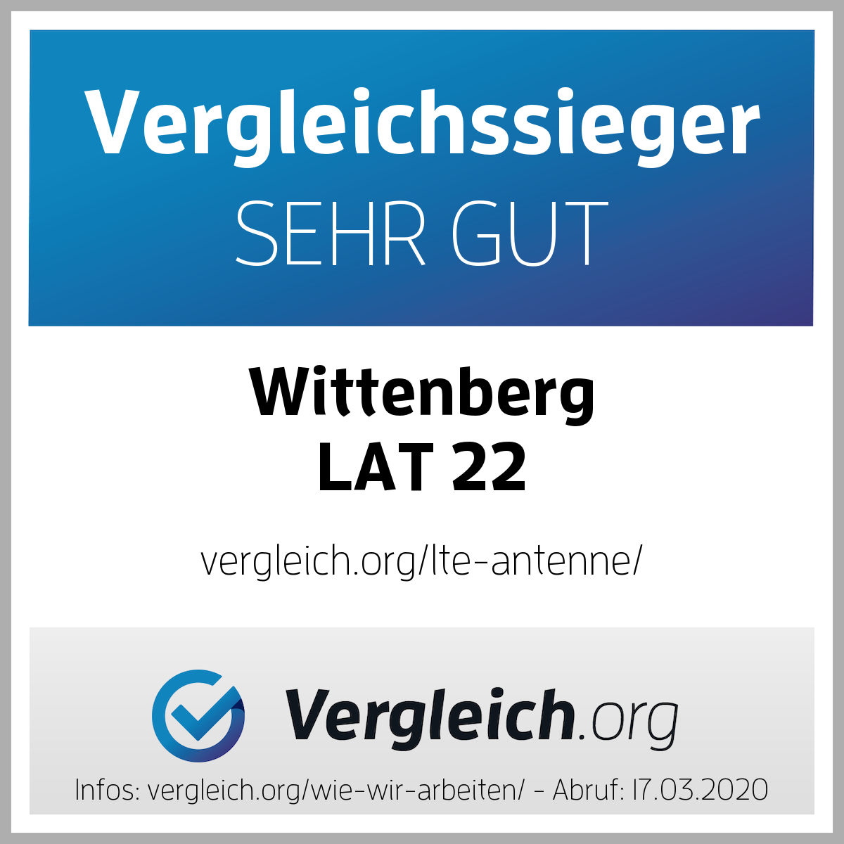 Antenne de toit FM Wittenberg Antennen UKW-RINGDIPOL WB 201 R